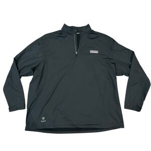 Marwin Sports Chip Ganassi Racing Mens 4XL Black Quarter Zip Pullover Jacket